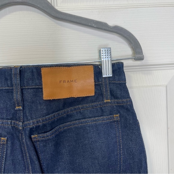 FRAME Denim Womens Le Italien Wide Crop Jeans Sz 25 - Picture 4 of 13